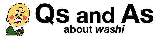 和紙のQ&A